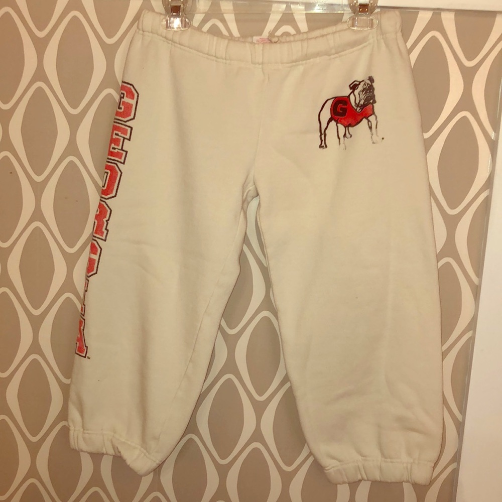 UGA Georgia Bulldogs cropper sweatpants joggers